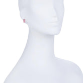 Jay King Mauve Wood Jasper Sterling Silver Stud Earrings